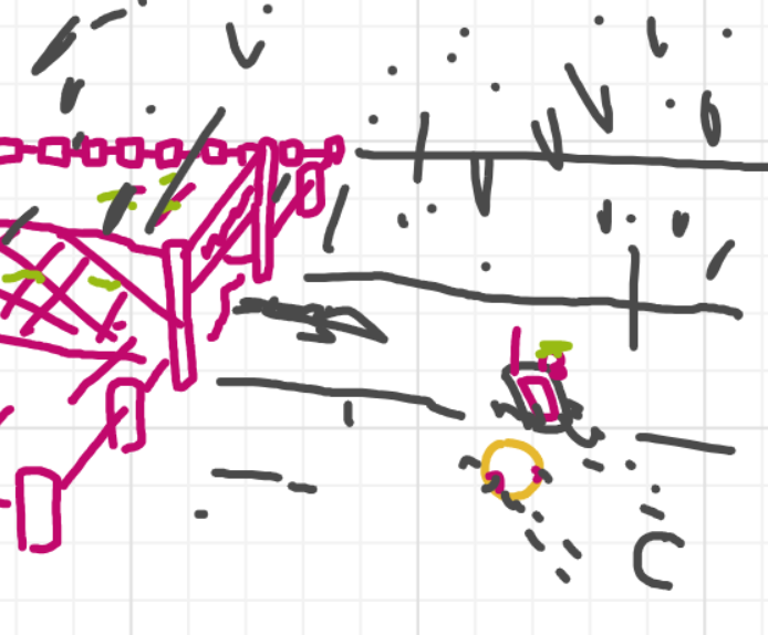 A panel from I've Been Everywhere, Man, episode nine of the Board Boards object show by Furretwalk/WalkingFurret.